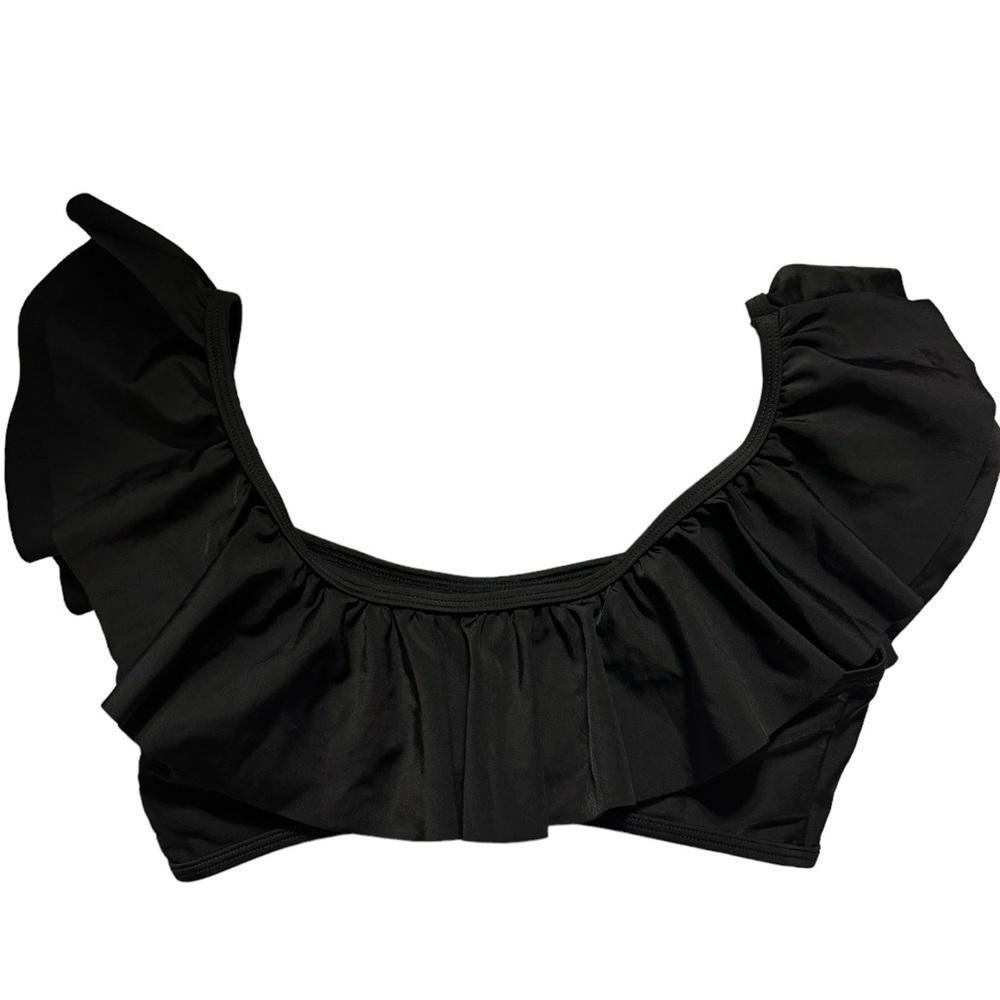 Express Ruffle Swim Top Size Small - Picture 2 of 6